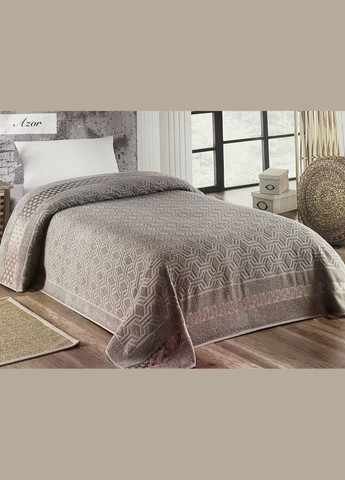 Покрывало - простыня Бежевое Евро 200х220 Махровое TC303375800 TURComFor (319469836)