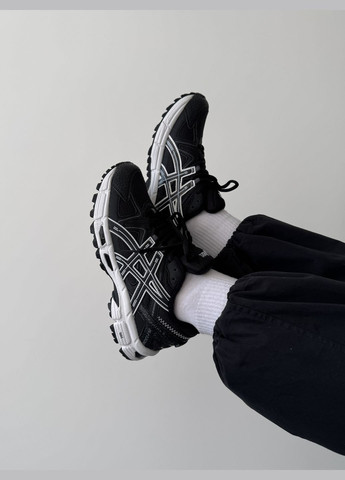 Кроссовки зимние женские Asics Gel-Kahana 8 winter fleece black white | Асикс Гель-Кахана 8 черные белые с флисом No Brand чёрные зима (307827405)