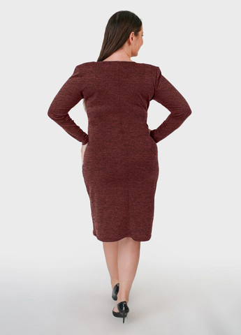 Бордова бордова сукня art 000153a BABOCHKA XL Collection