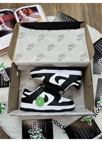 КРОССОВКИ ЖЕНСКИЕ NIKE SB DUNK LOW WHITE BLACK НАЙК СБ ДАНК БЕЛЫЕ No Brand белые демисезоны (392029532)