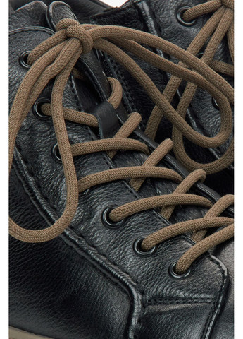 Черевики, колір чорний Estro (364184097)