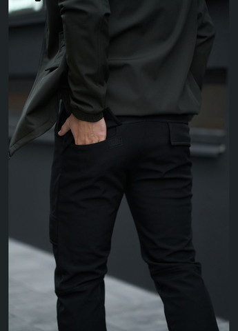 Черные повседневный, кэжуал зимние брюки Intruder
