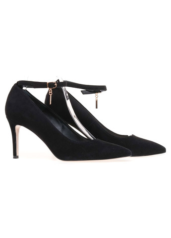 Bravo Moda Туфли 0234/CZARNY ZAMSZ черный з текстиль, польша — лето (295289733)