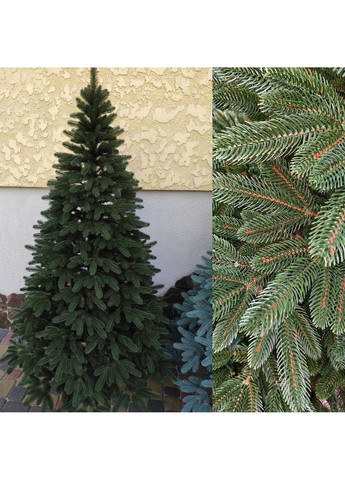 Искусственная пушистая елка Премиум (высота 2.90 м) литая (Зеленая) No Brand (332634350)