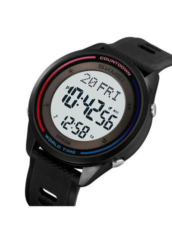 2348BKWT Black-White электронный спортивный Skmei (326585471)