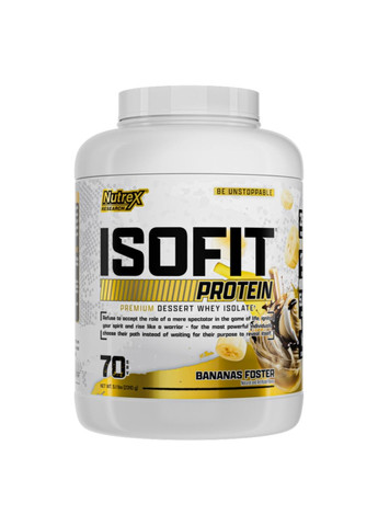 Протеїн Isofit - 70srv Bananas Foster Nutrex (280932938)