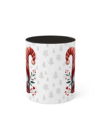 Чашка з принтом "Різдвяний гном" No Brand (368671435)