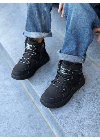 Черные зимние ботинки для детей Jong Golf