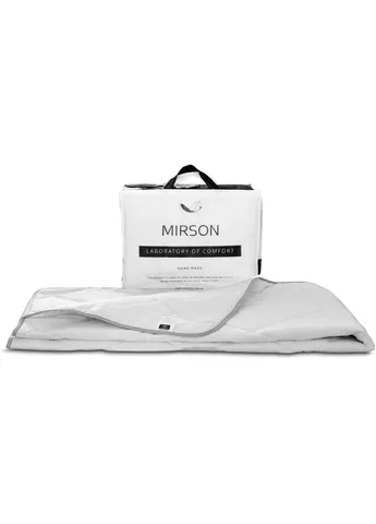 Одеяло хлопковое №1411 Bianco Летнее 220x240 см (2200001535923) Mirson бавовняна №1411 Bianco Літня 220x240 см (379318660)