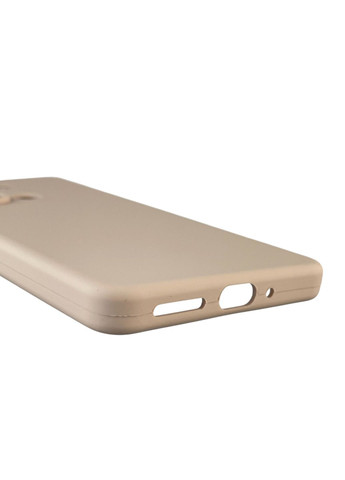 Чехол для Redmi Note 13 Pro 4G силиконовый с микрофиброй на сяоми редми нот 13 про 4г пудровый Xiaomi (366387671)