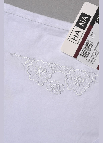 Труси жіночі напівбатальні білого кольору Let's Shop (283322900)