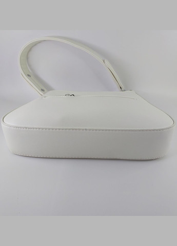 Сумка жіноча багет з коротким та довгим ремінцем біла Karlos Marconi (339079323)