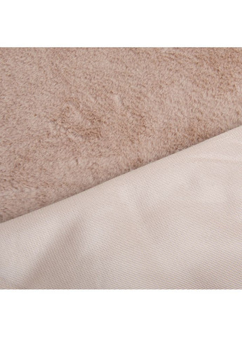 Тканина штучне хутро Кролик Крош 150 см 380 г/м2, для одягу, шуб, жилетів та інтер'єрного декору беж IDEIA (371133621)