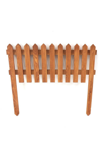 Огородження для клумб з дерева Веходель 90 шафран (ГБР-900406) No Brand (328960868)