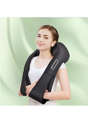 Универсальный массажер для тела роликовый вибромассажер для шеи и плеч с функцией прогрева (PM463) Beauty Care (372478408)