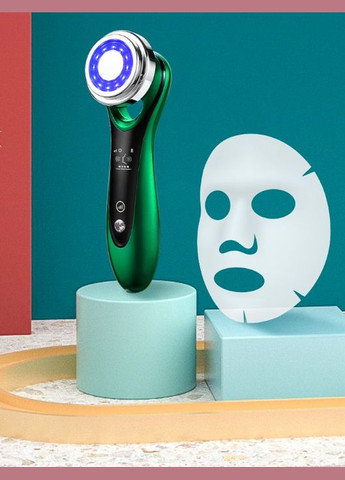 Массажер для лица 14454 4 Вт зеленый No Brand (364496540)