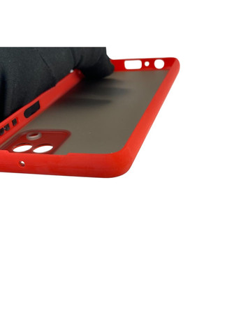 Чохол для телефона Galaxy M32 4G (SM-M325F) з високими бортами із захистом камери на самсунг м32 4г червоний Samsung (366232056)