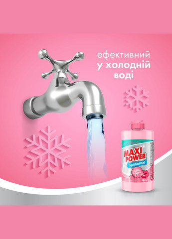 Средство для мытья посуды Бабл Гамм 500мл Maxi Power (342113810)