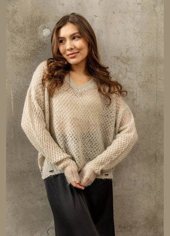 Сірий демісезонний пуловер пуловер Seventeen