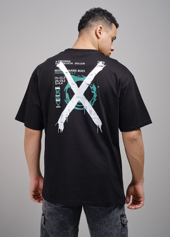 Чорна футболка чоловіча чорна 342986 Power