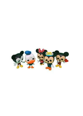 Микки Маус фигурки Disney Дисней детские игрушки Микки Минни, Дональд Дак, Дейзи 13см 6шт Shantou (280258430)