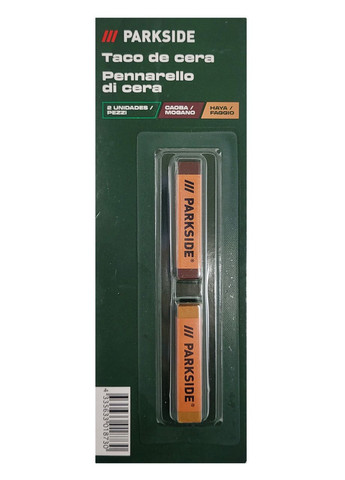 Восковий олівець для реставрації меблів 2 шт червоне дерево/бук віск для ремонту меблів Parkside (308855969)