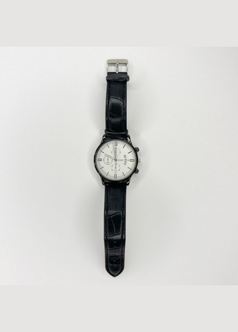 Часы наручные VOSHT Мужские с датой метки механизм кварцевый ремешок кожзам Черный Geneva (316660105)