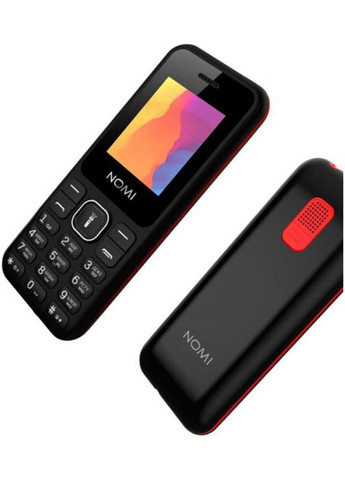 Мобильный телефон i1880 Dual Sim Red Nomi (341489706)