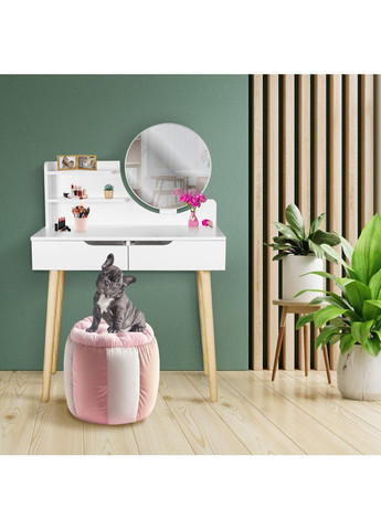 Туалетный столик Scandi с ящиками, белый Jumi (361951822)