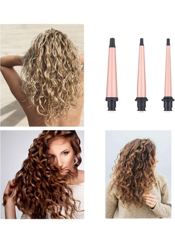 Локонниця 3 в 1 конусна комбінований Jaeton Amazon (371006554)