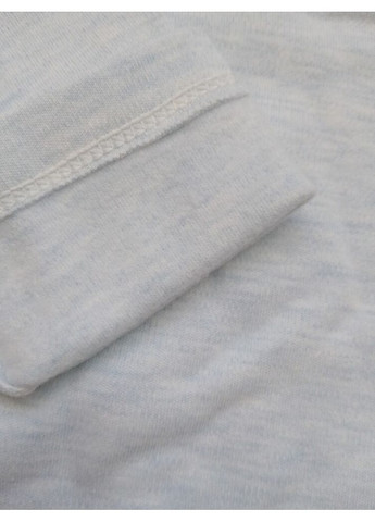 Breiwerk детский батник на басне светло-голубой повседневный трикотаж с начесом