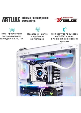 Комп'ютер Overlord GT502 Windows 11 Home White (GT502v88Winw) ARTLINE (344452905)