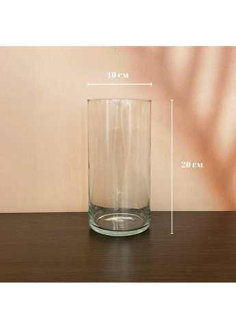 Ваза h 20 см, Ø 10 см, колба Liliya Flowers (366026747)