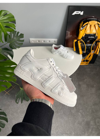 Белые демисезонные кроссовки мужские и женские nike air force plant flea white | найк эир форс плант белые No Brand