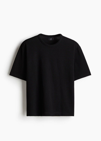 Черная футболка H&M