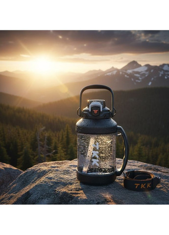 Бутылка для воды 2000 мл из безопасного тритана. TKK (304536618)