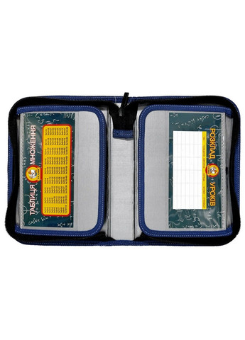 Пенал шкільний 1 відділення, 2 відвороти без наповнення Speed of Life, 24213C Class (342116207)