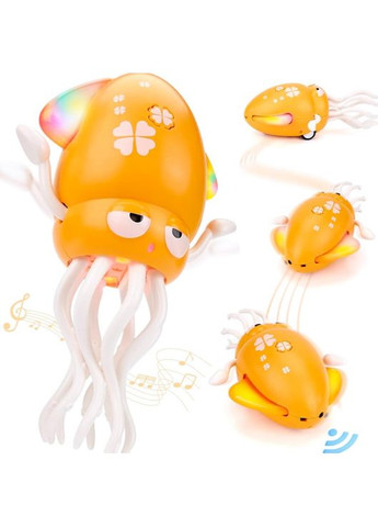 Игрушка осьминог Tummy Time Танцующий Осьминог Желтый (2104618660) No Brand (355873049)