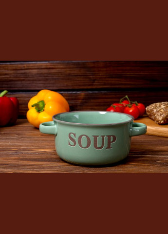 Бульйонниця Style 600 мл Зелена (JH5233-1) Limited Edition (280942953)