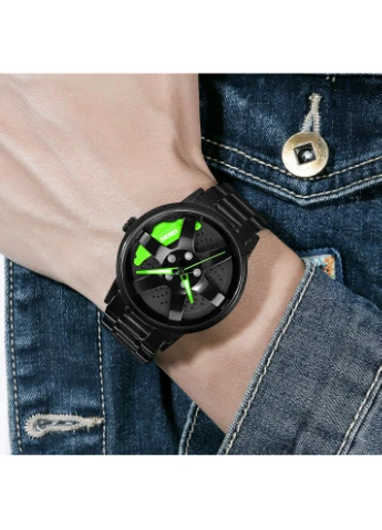 Чоловічий наручний годинник 1824GN Green Skmei (364221122)