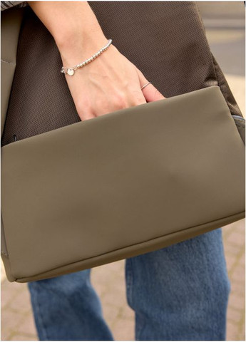 Рюкзак женский из экокожи Rene Balance хаки Sambag (301871767)