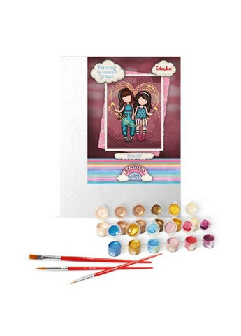 Картина за номерами - Fireworks Santoro Gorjuss Collection Идейка 30х40 см IDEYKA (362083233)