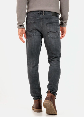 Серые демисезонные зауженные мужские серые джинсы tapered fit 488315-2D44-06 Camel Active