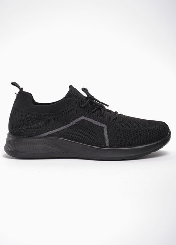 Черные летние кроссовки спорт m09-1 текстиль черный норма 3428 Power