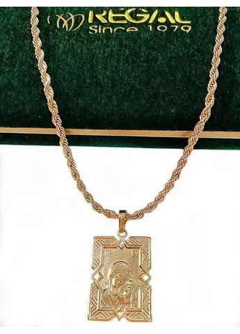 Позолоченная Цепочка 60см + Кулон. Позолота No Brand (351902899)