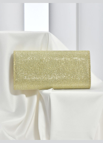 Клатч вечерний женский золотистый No Brand (313102241)