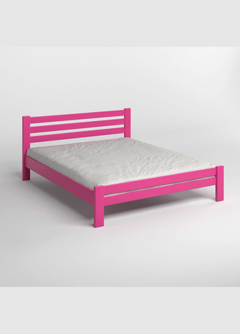 Полуторне дерев'яне ліжко Прем'єра (S2060R30B) 120х200 см (MBG-2920) Mebigrand (366083097)