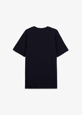 Синя футболка з принтом чоловіча 4038sp shop (2000990989789) Demos