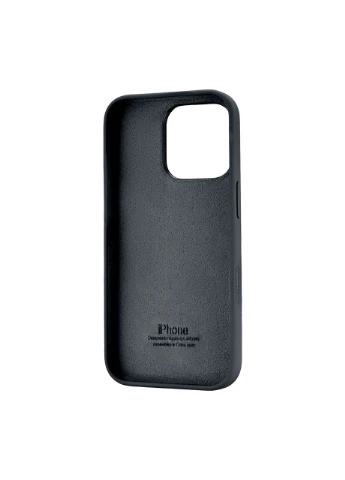 Чохол силіконовий протиударний для iPhone 16 Pro захист камери темно-сірий Case (370165357)