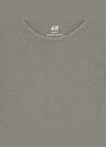 Оливкова (хакі) літня футболка H&M